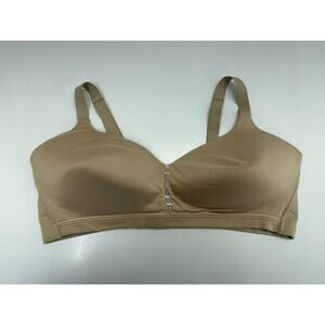 Vanity Fair Womens Bra Size 42D Cups Brown Wireless Adjustable Bra